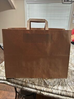 45 brown paper bags
